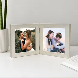Art Street Beige 2 Pieces Wooden Table Photo Frames-29