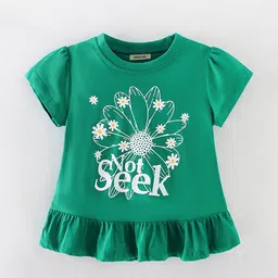 INCLUD Girls Typography Printed Top-image-43