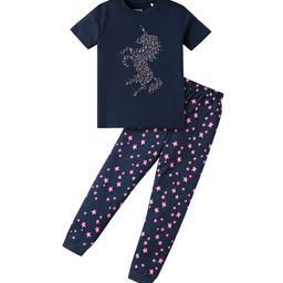 UNICORNS Kids Pure Cotton Printed Night Suit-image-89