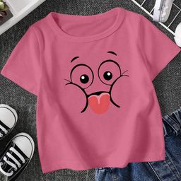 FIONAA TRENDZ Kids Pink Tshirts-image-50