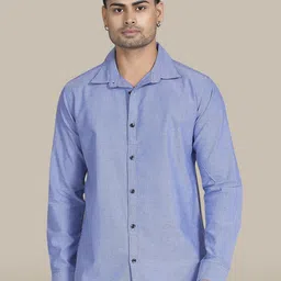 DIVISIVE Club Slim Fit Spread Collar Cotton Casual Shirt-picture-12
