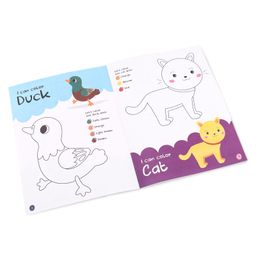 penguin random house I Can Color Shrink Wrapped Pack of 4 Coloring Books - English image 5