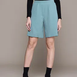 Roadster Loose Fit High-Rise Shorts-picture-11