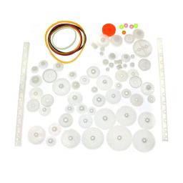 Assorted Worm Gear Set 34 Kinds Rack and Pinion Gear Pulley Plastic Shaft Worm Gear Reducer for Robot DIY Assorted Kit - AC139/RS3759Assorted Worm Gear Set 34 Kinds Rack and Pinion Gear Pulley Plastic Shaft Worm Gear Reducer for Robot DIY Assorted Kit - AC139/RS3759-9
