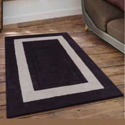 Presto Brown & Beige Wool Hand Tufted Carpet-image-57