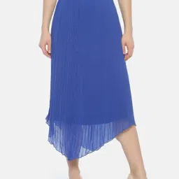 ISU Royal Blue Below Knee Skirt-image-59