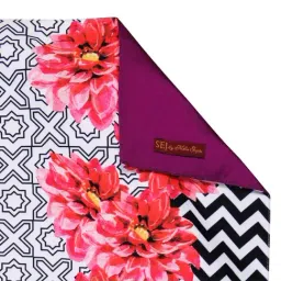 SEJ by Nisha Gupta Multicolor Table Runner - Set of 1 image 3