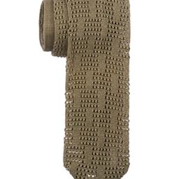 The Tie Hub Men Woven Design Broad Tie-12