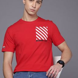 Ducati Graphic Printed Pure Cotton T-shirt-image-63