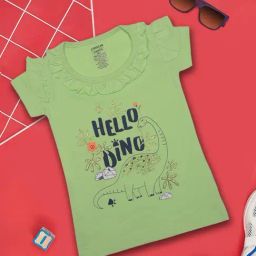 Dollar Girls Green Shimmer T-Shirt-image-31