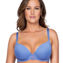 PARFAIT Silver Blue Under Wired Padded T-Shirt Bra-image-51