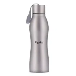 Prestige Silver Stainless Steel Water Bottle (750 ml) - Set of 1-24