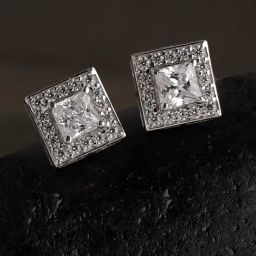 Clara Princess 92.5 Sterling Silver Earrings-picture-12