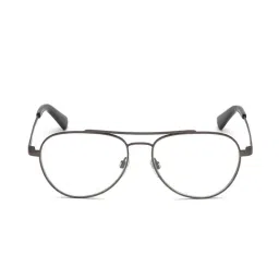 Diesel Grey Pilot Eye Frames for Men-image-8