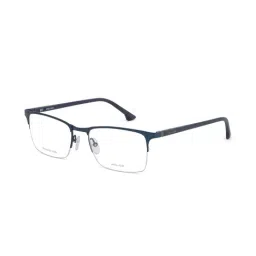Police VPL397K548YFFR Blue Half Rim Square Frame-picture-31