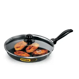 Hawkins Nonstick Frying with Glass Lid (NF24G) Fry Pan 24 cm diameter with Lid 1.5 L capacity-image-73