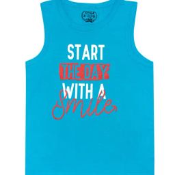 Dyca Kids Blue Graphic Print T-Shirt-image-112