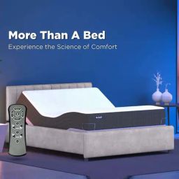 The Sleep Company Elev8 King Size Smart Recliner Bed Base with Italia Grey Frame & Massager Mode-image-59