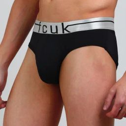 FCUK Multi-Color Polyamide Solid Briefs Pack of 2 image 5