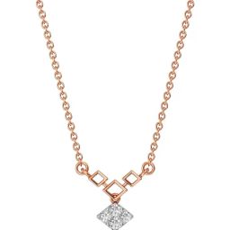 Joyalukkas 18k (750) Purity Rose Gold Sparkling Diamond Pendent-image-43