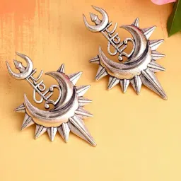 Voylla Aham Brahmasmi Shakti and Trishul Earrings-picture-32