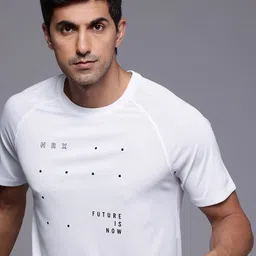 HRX by Hrithik Roshan AIRFLOW Ultralite Printed Rapid Dry Antimicrobial Running T-shirt-image-32
