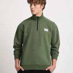 The Bear House Green Cotton Regular Fit Sweatshirt-picture-26