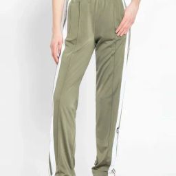 Adidas Originals Green Plain Trackpants-image-52