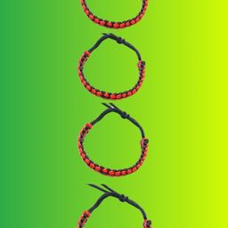 Dynamic Retail Global Unisex 4 Pieces Wraparound Bracelets-81