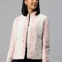 Pierre Carlo Women Tailored Jacket With Faux Fur Trim-image-33