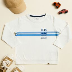 YK X JUST KiDDiNG Boys Typography Printed Cotton T-shirt-picture-41
