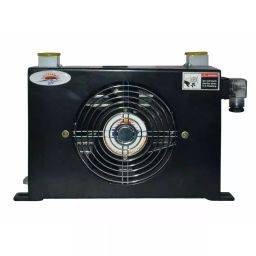 HPP Air Cooled Oil Cooler Aluminium 1 HP 1-12 LPM 12 V DC 150 mm (6 inch) Fan Size, HPP-W-0608-12V DC-8