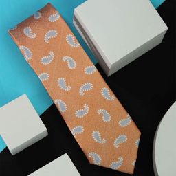 Tossido Men Woven Design Broad Tie-picture-49