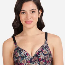 shyaway Floral Medium Lightly Padded T-shirt Bra With All Day Comfort-31