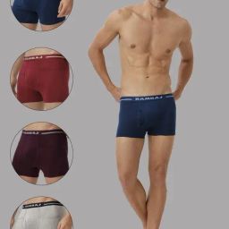 Ramraj Multicolor Solid Trunk (Pack of 4)-picture-34