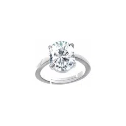 GenZcomplex Silver-Plated Brass Zircon Finger Ring-image-70