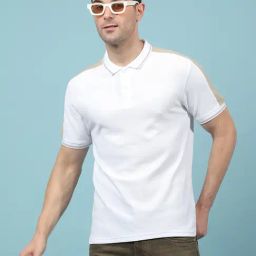 Crimsoune Club White Slim Fit T-Shirt-image-62