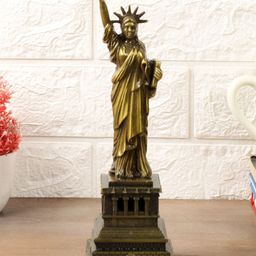 EXIM DECOR Metallic Statue Of Liberty Showpiece-image-26