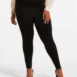 Forever New Black Curves High Rise Pants-picture-0