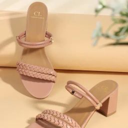 Carlton London Women's Peach Casual Sandals-image-36