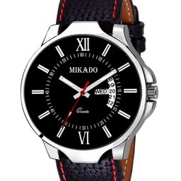 Mikado Men Black Analogue Watch MK 2024 DD-image-44