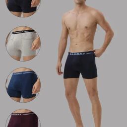Ramraj Multicolor Solid Trunk (Pack of 4)-picture-12