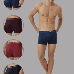 Ramraj Multicolor Solid Trunk (Pack of 4)-picture-13