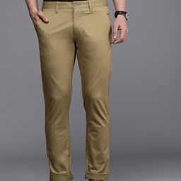 Louis Philippe Sport Men Super Slim Fit Mid Rise Casual Trousers-image-46