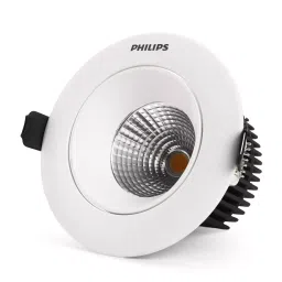 Philips 12W Astra Spot COB Series LED Spot Light Round Natural White-picture-0