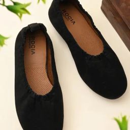 Rocia by Regal Women's Black Flat Ballets-picture-41