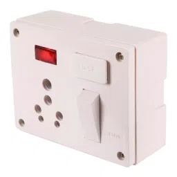 Cona 2356 White Polycarbonate 5 in 1 Combine with J.Box image 2