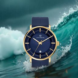 SANSIMAYO Men Dial & Straps Analogue Watch SM-WM-172-BLUE-55
