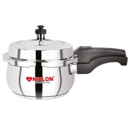 Nirlon Silver Stainless Steel Others Steelcraft Belly Cooker 2.5LTR OLID-image-8