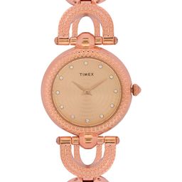 Timex Women Rose Gold Analogue Watch TWEL14102-image-11